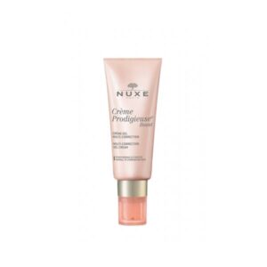 Rosa Tube mit Nuxe Crème Prodigieuse Boost, für normale bis Mischhaut, mit Pumpspender.