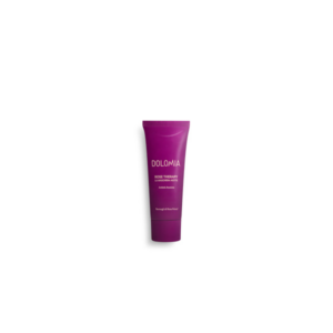 Lila Tube mit Antifaltenmaske "Rose Therapy" von Dolomia, ideal für die Nachtpflege.