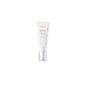 Tube mit Beruhigungsbalsam für trockene, empfindliche Haut von Avène, mit klarer Dosieröffnung.
