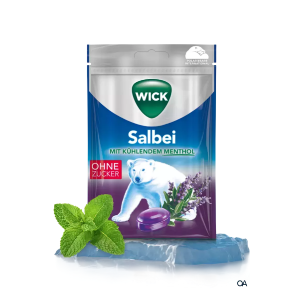 Wick Salbei Hustenbonbons mit Menthol zuckerfrei